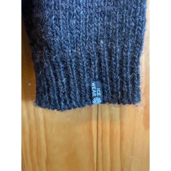 Men's Charcoal Nordic Knit Sweater - Picture 2 of 7